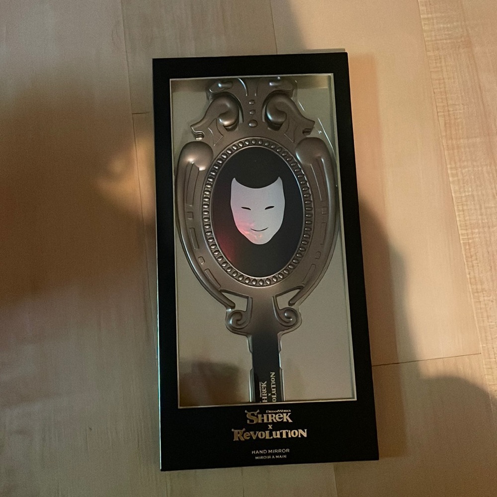 Shrek hand mirror